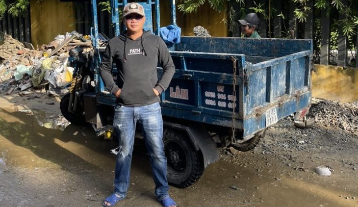 dịch vụ xe ba gác chở hàng giá rẻ tại hội an